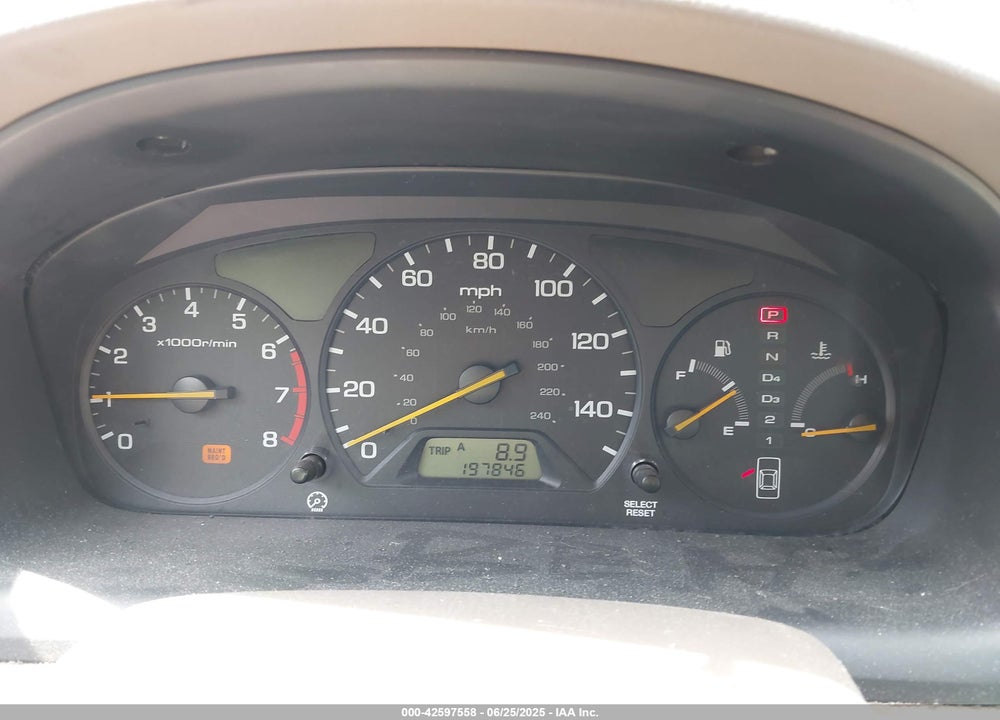 1999 HONDA ACCORD LX V6 VIN: 1HGCG1645XA068728