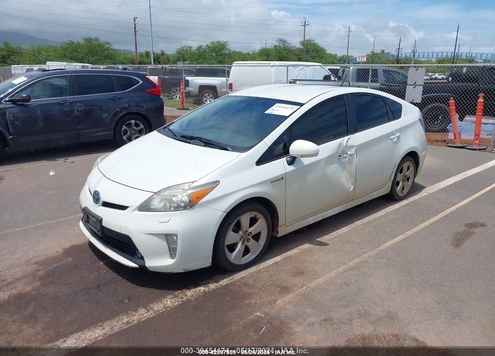2012 TOYOTA PRIUS FIVE/FOUR/ONE/THREE/TWO VIN: JTDKN3DU8C1554975