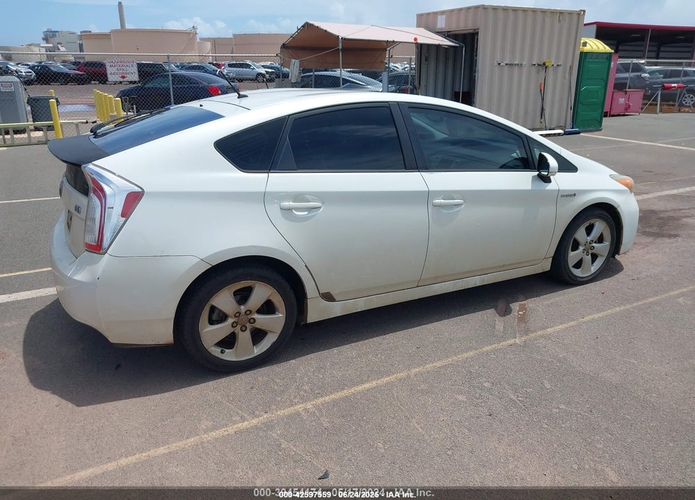 2012 TOYOTA PRIUS FIVE/FOUR/ONE/THREE/TWO VIN: JTDKN3DU8C1554975