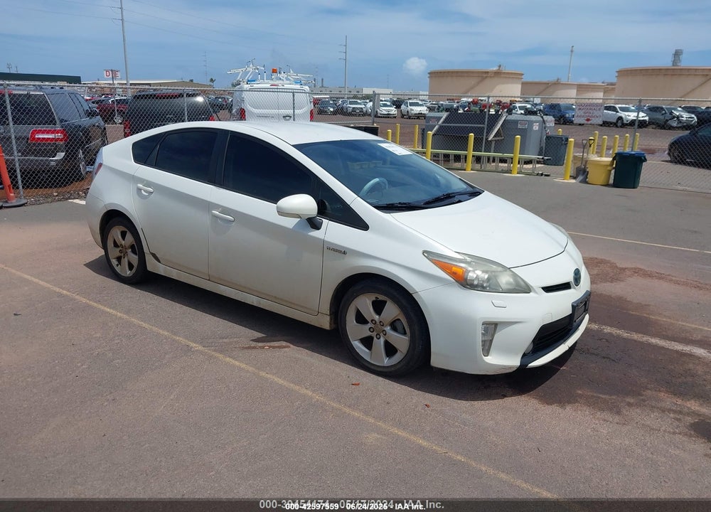 2012 TOYOTA PRIUS FIVE/FOUR/ONE/THREE/TWO VIN: JTDKN3DU8C1554975