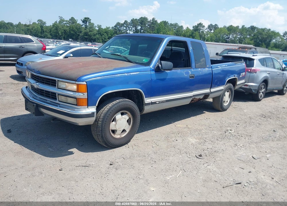 1997 CHEVROLET K1500 FLEETSIDE VIN: 2GCEK19M1V1227026
