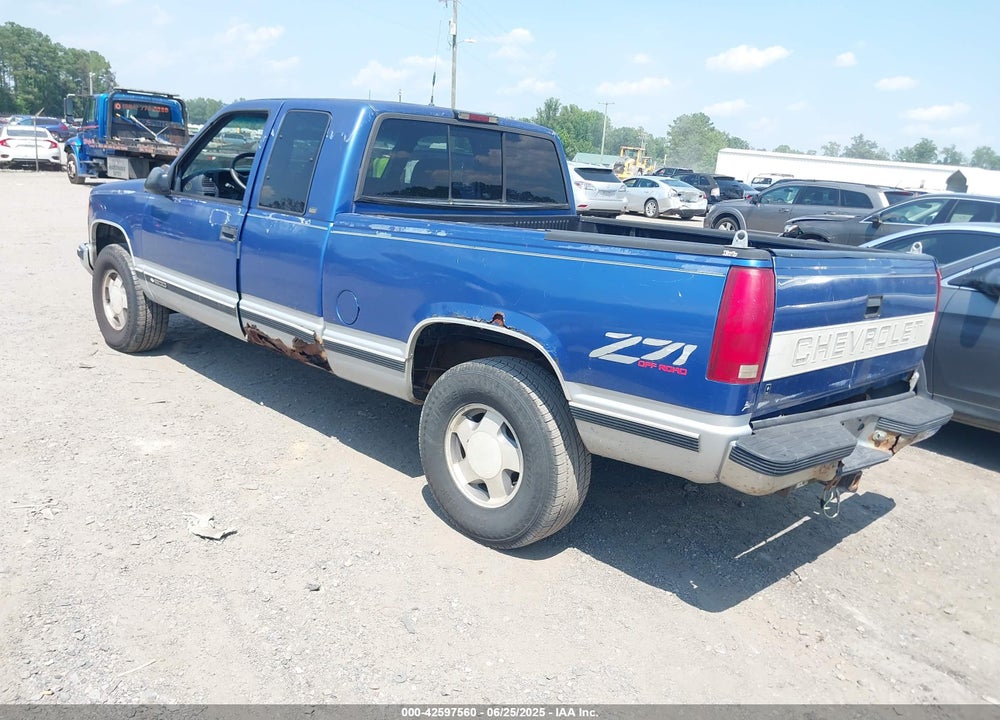 1997 CHEVROLET K1500 FLEETSIDE VIN: 2GCEK19M1V1227026