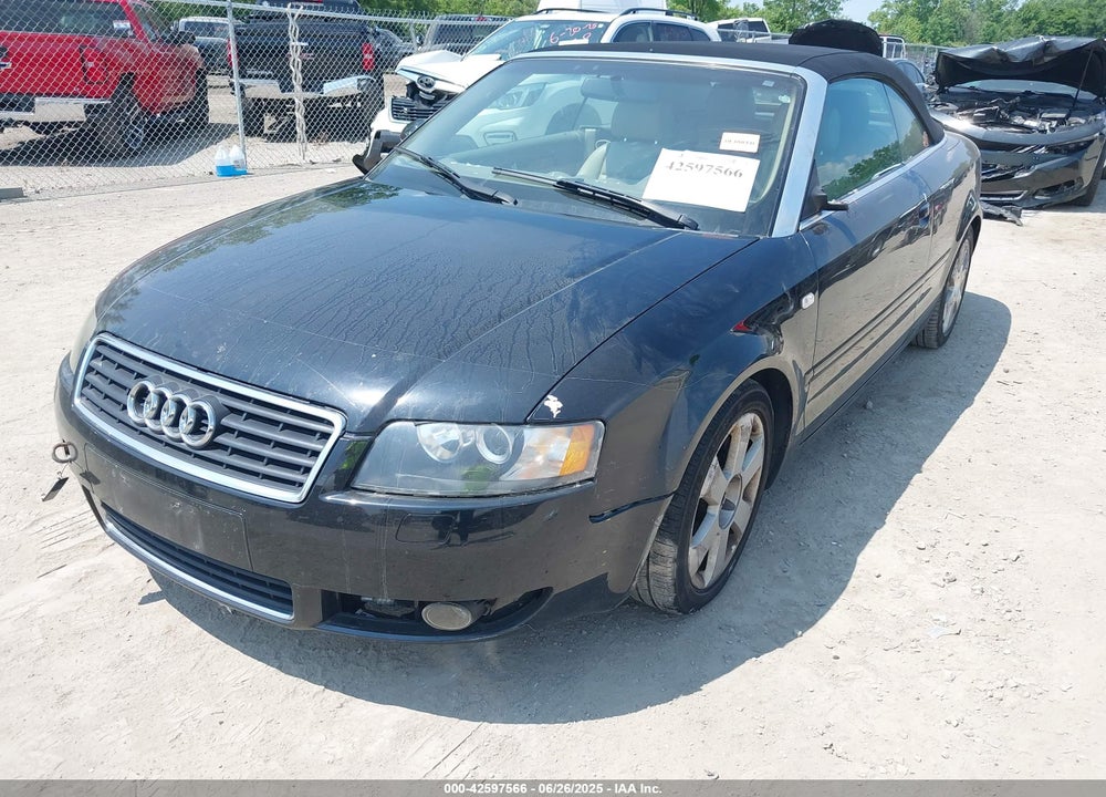 2004 AUDI A4 3.0 VIN: WAUAT48H54K016361