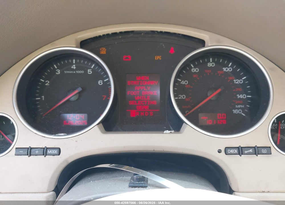 2004 AUDI A4 3.0 VIN: WAUAT48H54K016361