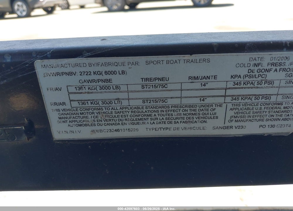 2010 MASTERCRAFT X35 BOAT VIN: MBCDWEU2D010