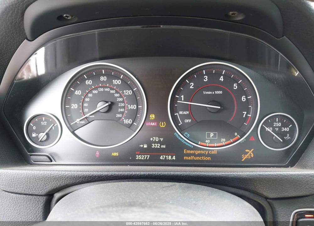 2018 BMW 3 SERIES VIN: WBA8B9C54JEE81089