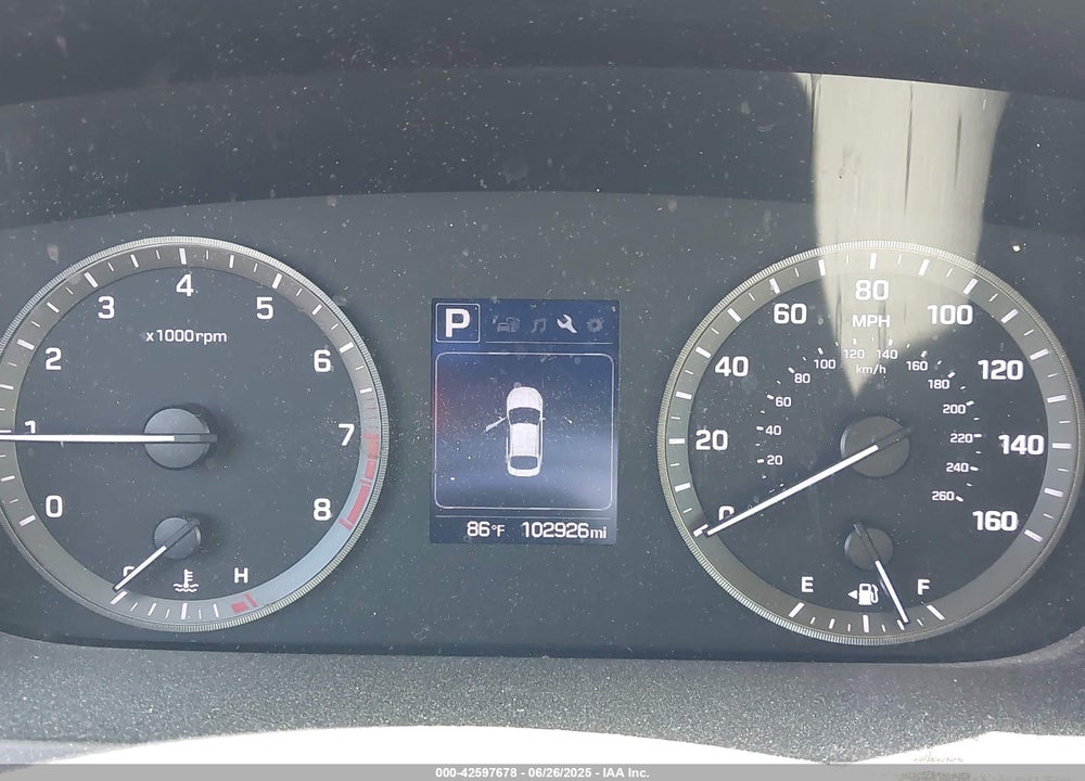 2017 HYUNDAI SONATA VIN: 5NPE24AF2HH514392