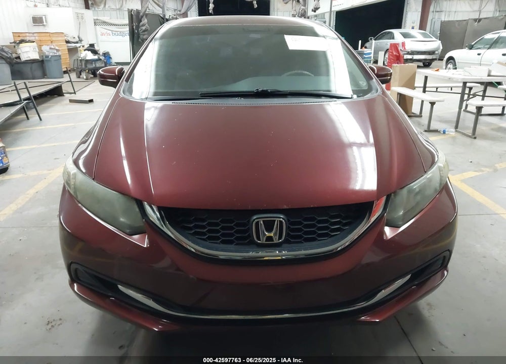2014 HONDA CIVIC VIN: 19XFB2F54EE075642
