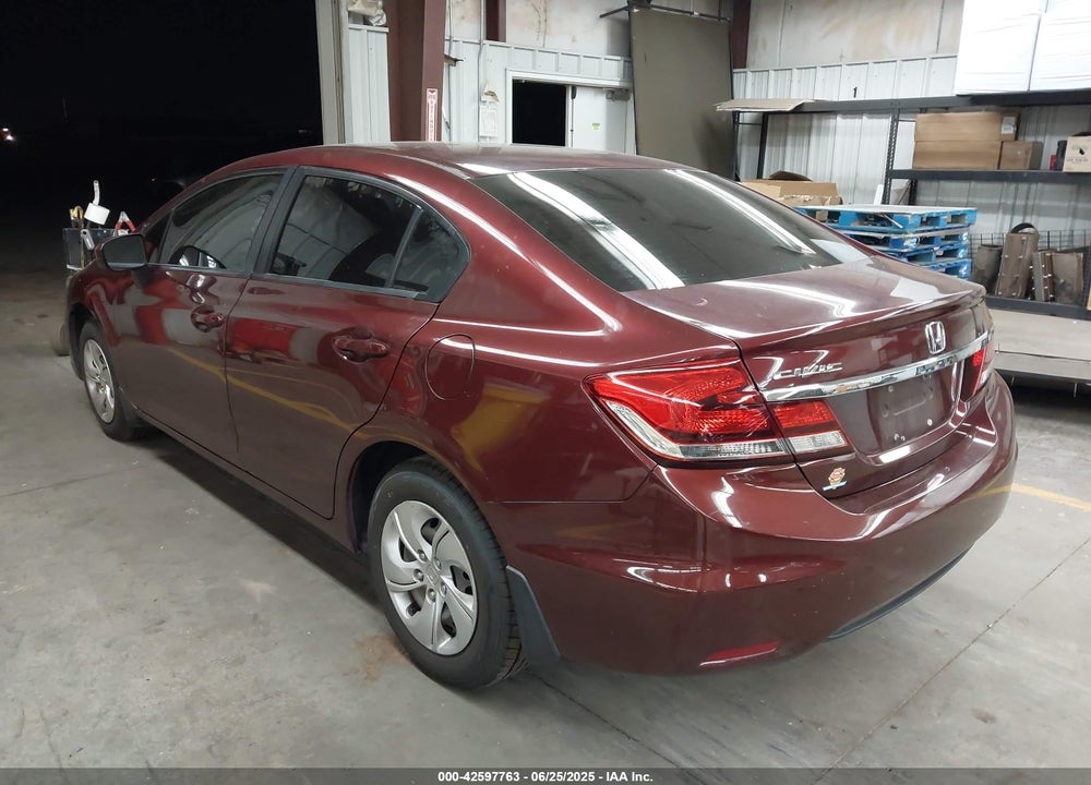 2014 HONDA CIVIC VIN: 19XFB2F54EE075642