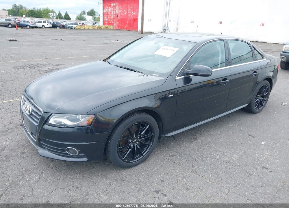 2012 AUDI A4 2.0T PREMIUM VIN: WAUFFAFL1CA034086