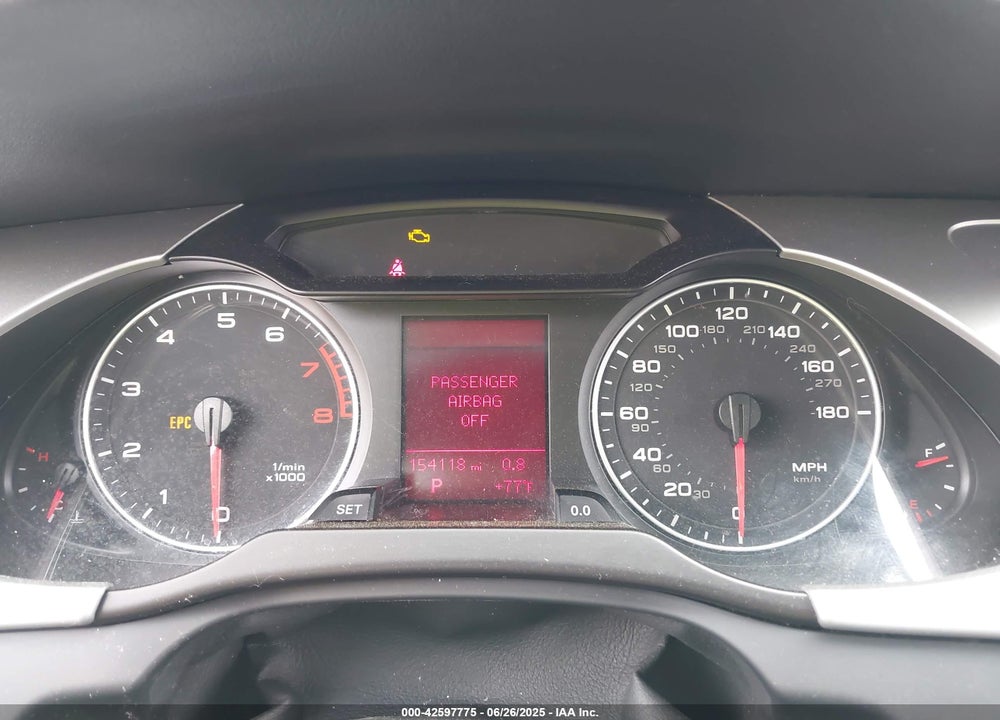 2012 AUDI A4 2.0T PREMIUM VIN: WAUFFAFL1CA034086