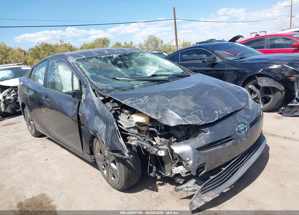 2019 TOYOTA PRIUS VIN: JTDKARFU0K3081233