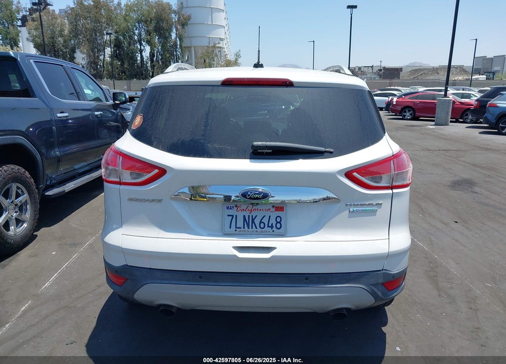 2015 FORD ESCAPE TITANIUM VIN: 1FMCU0J91FUB81511