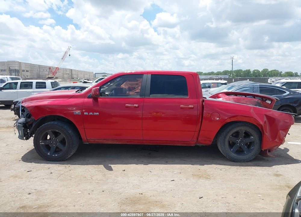 2009 DODGE RAM 1500 VIN: 1D3HB13T79J502222