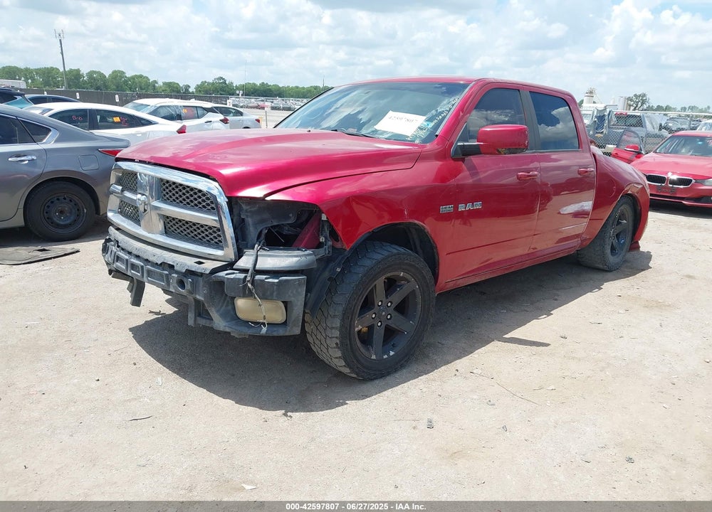 2009 DODGE RAM 1500 VIN: 1D3HB13T79J502222