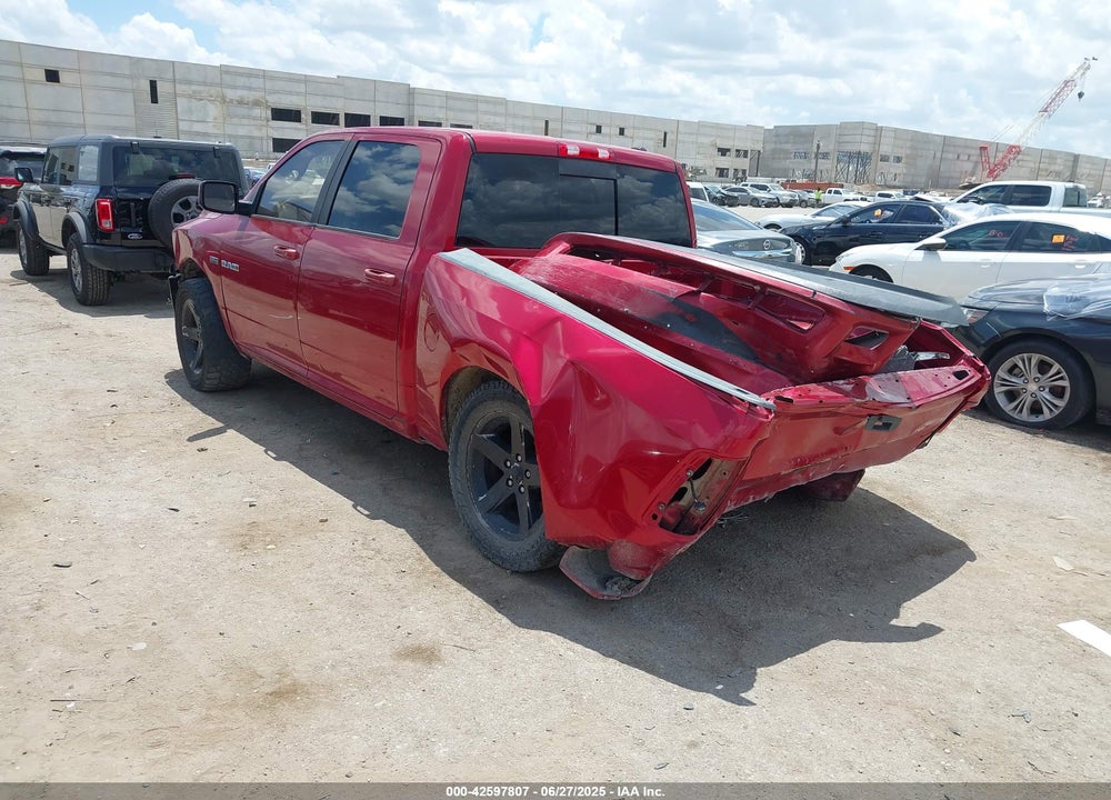 2009 DODGE RAM 1500 VIN: 1D3HB13T79J502222