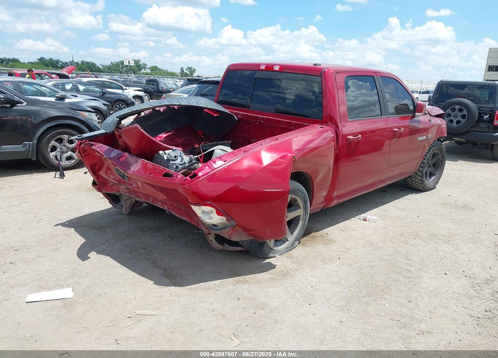 2009 DODGE RAM 1500 VIN: 1D3HB13T79J502222