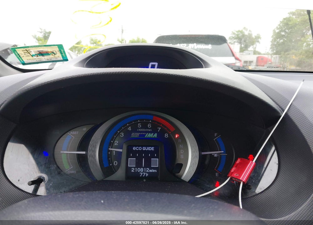 2010 HONDA INSIGHT VIN: JHMZE2H7XAS018483