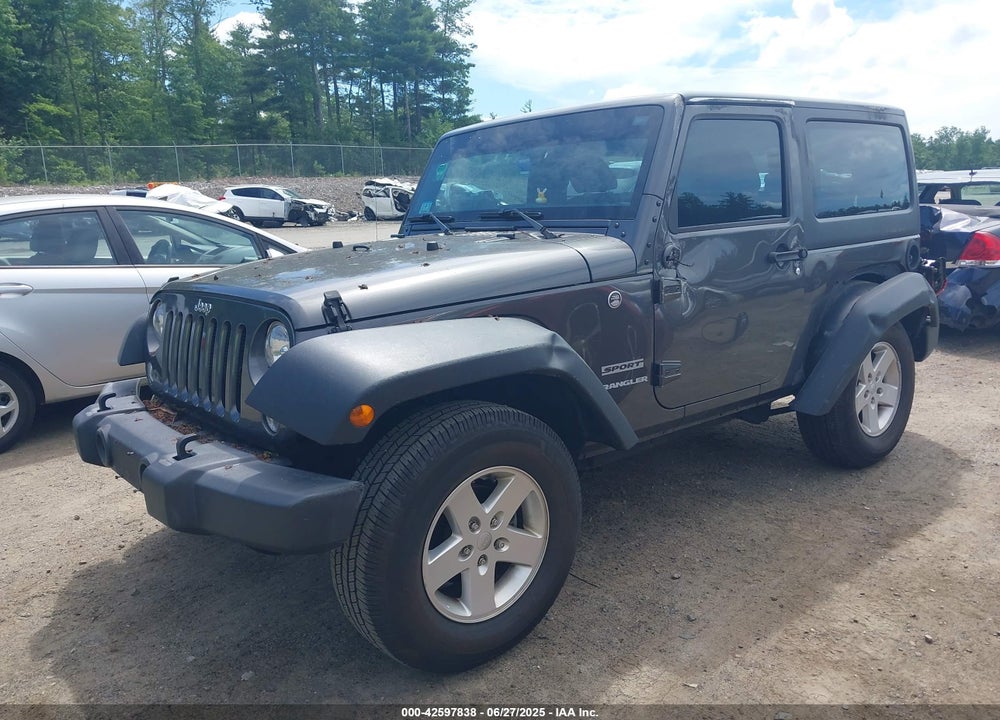 2017 JEEP WRANGLER SPORT 4X4 VIN: 1C4AJWAG8HL698674
