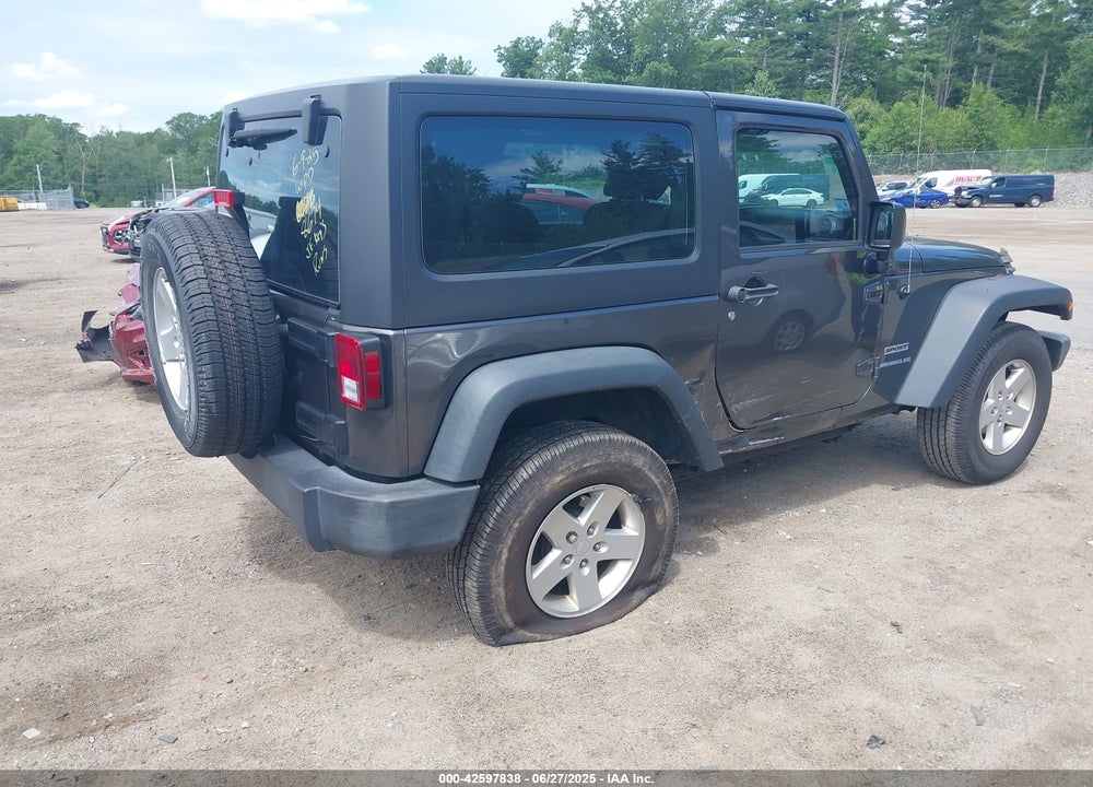 2017 JEEP WRANGLER SPORT 4X4 VIN: 1C4AJWAG8HL698674
