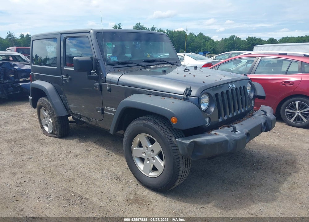 2017 JEEP WRANGLER SPORT 4X4 VIN: 1C4AJWAG8HL698674