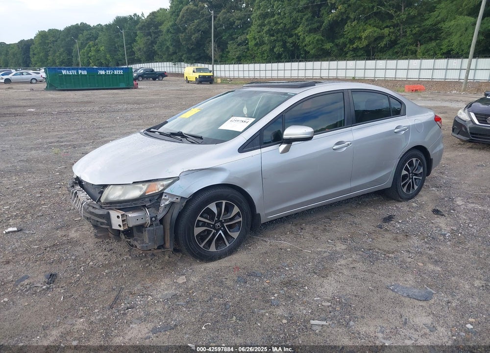 2015 HONDA CIVIC VIN: 19XFB2F83FE024547