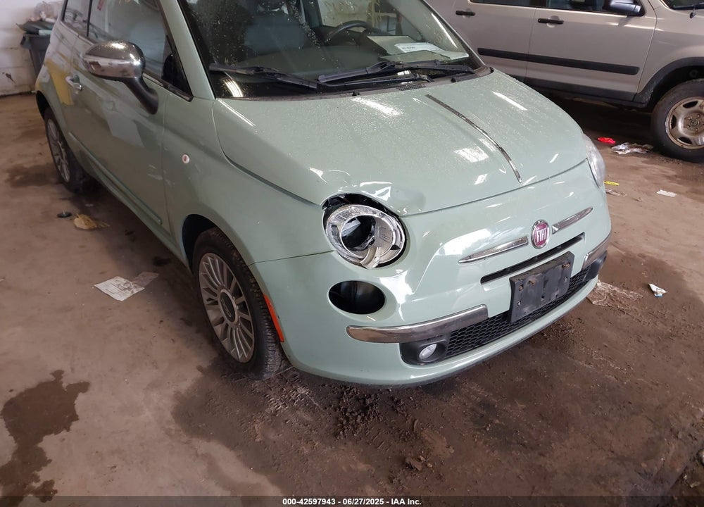 2012 FIAT 500 VIN: 3C3CFFCR8CT377048