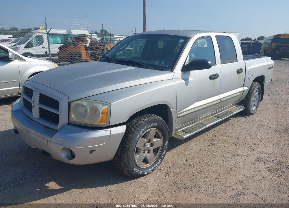 2006 DODGE DAKOTA SLT VIN: 1D7HW48NX6S645556