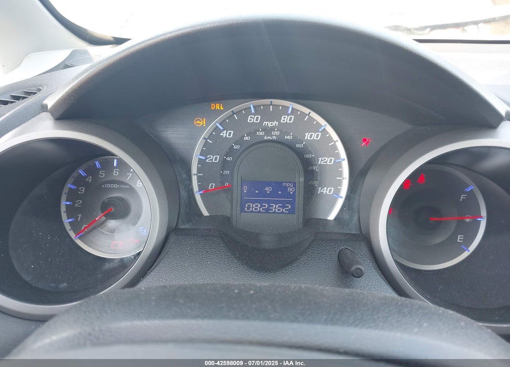 2009 HONDA FIT VIN: JHMGE88299S069628