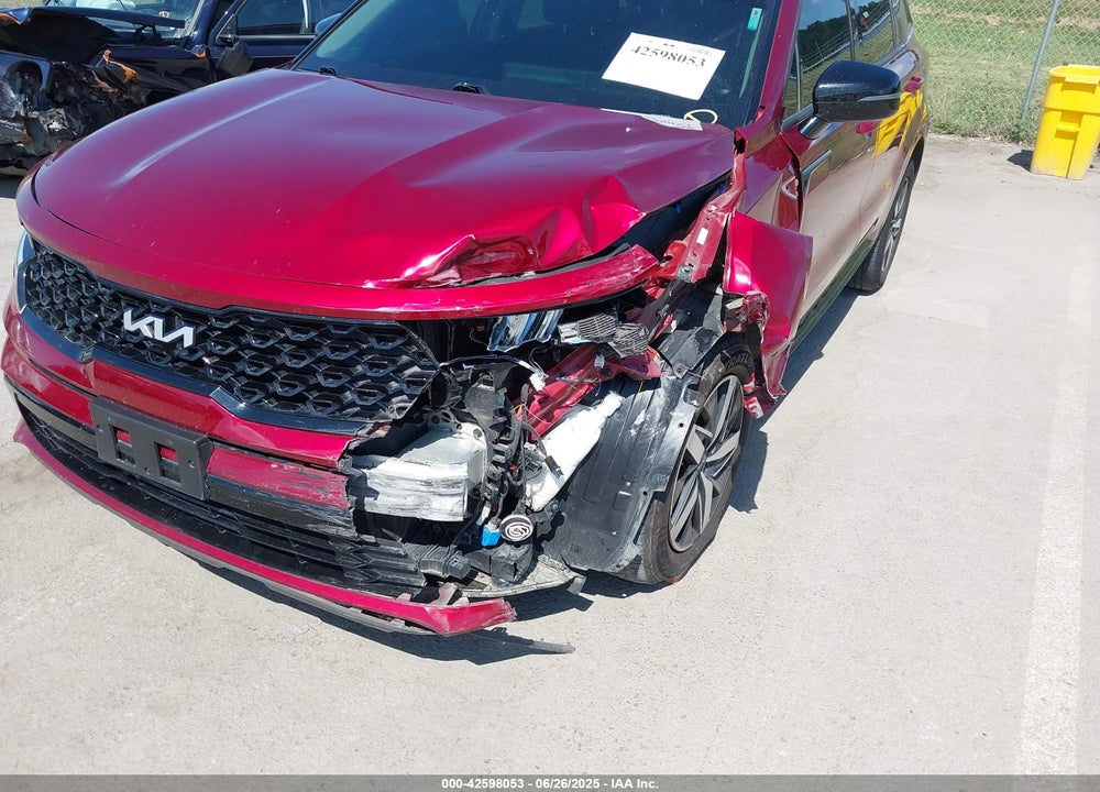 2022 KIA SORENTO VIN: 5XYRL4LC0NG091770