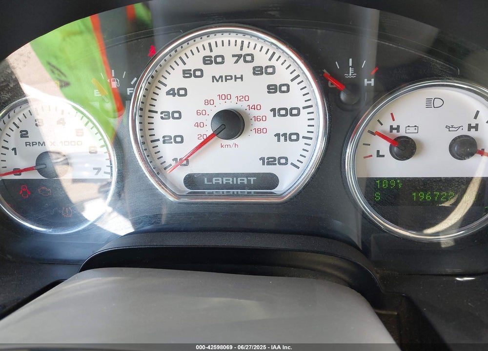 2007 FORD F-150 FX4/LARIAT/XLT VIN: 1FTPW145X7KD52042