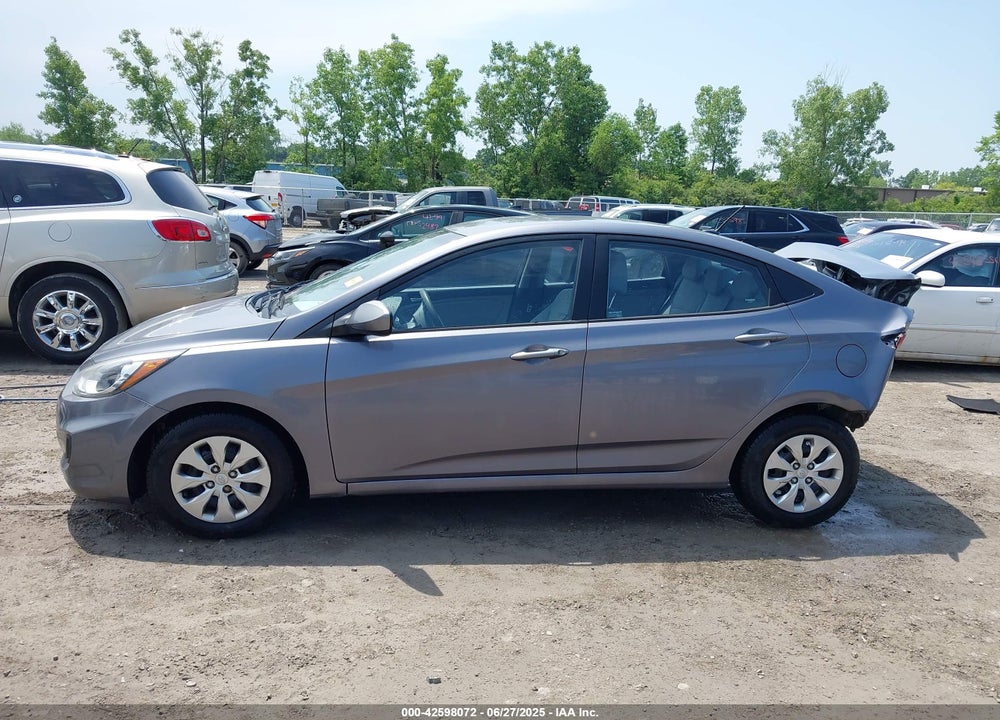 2016 HYUNDAI ACCENT VIN: KMHCT4AE0GU951285
