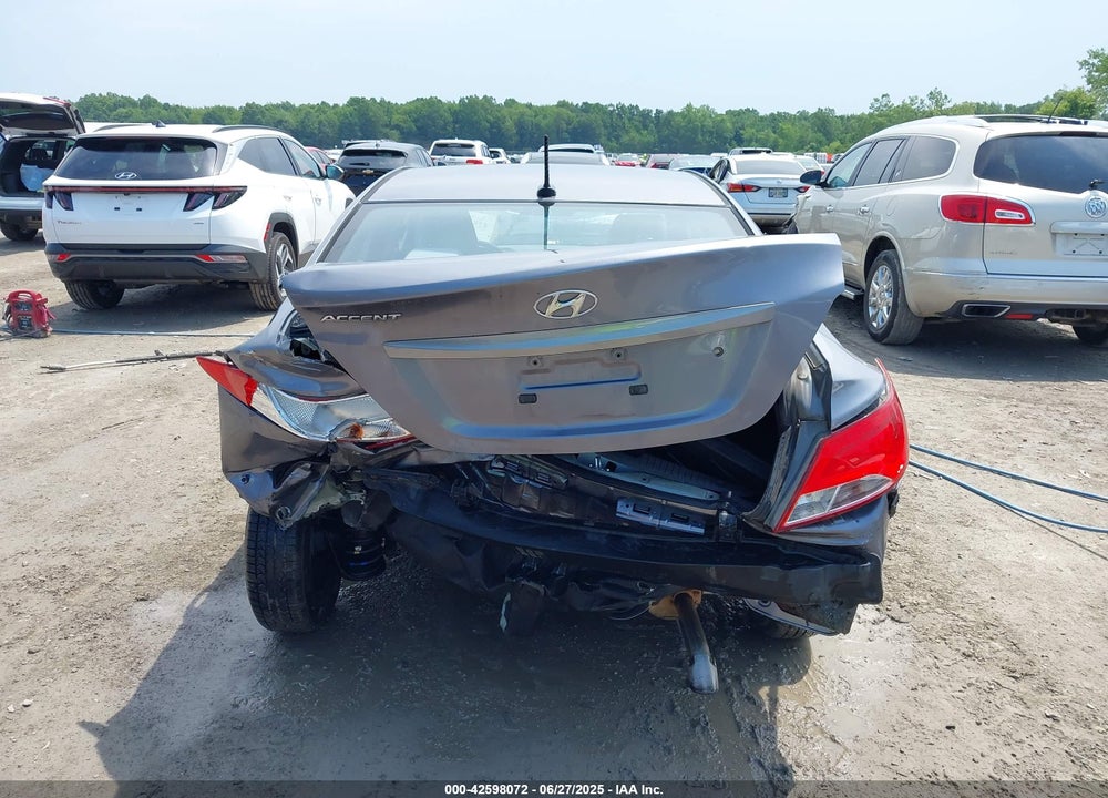 2016 HYUNDAI ACCENT VIN: KMHCT4AE0GU951285