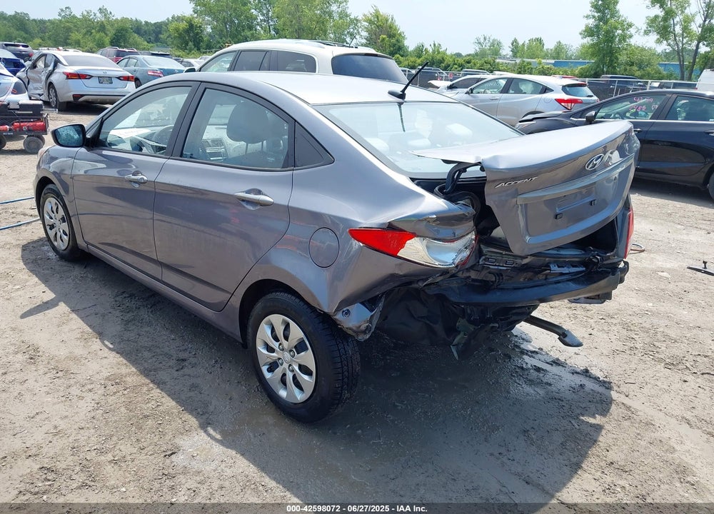 2016 HYUNDAI ACCENT VIN: KMHCT4AE0GU951285