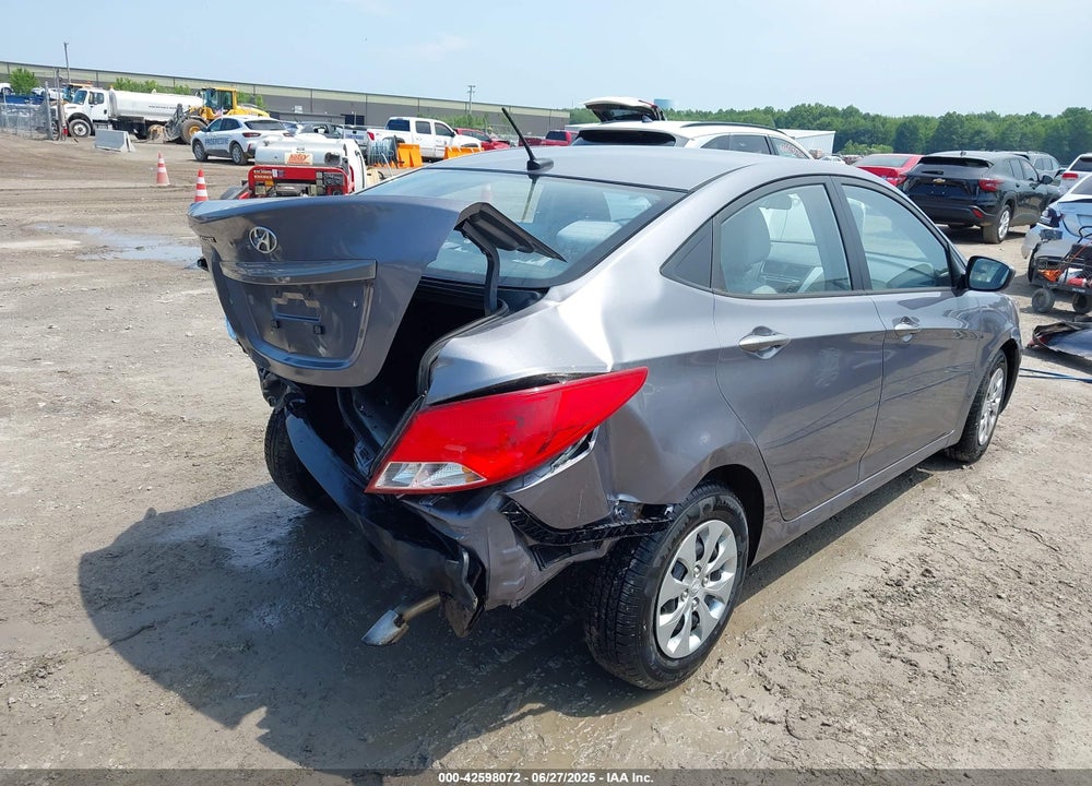 2016 HYUNDAI ACCENT VIN: KMHCT4AE0GU951285