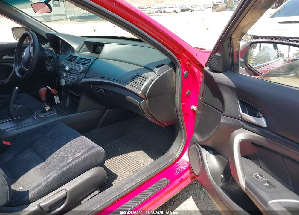2012 HONDA ACCORD 2.4 LX-S VIN: 1HGCS1A39CA006627