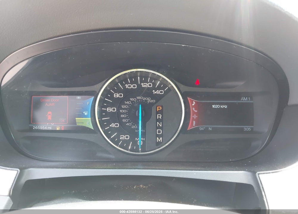 2011 FORD EDGE VIN: 2FMDK3JC6BBA45253