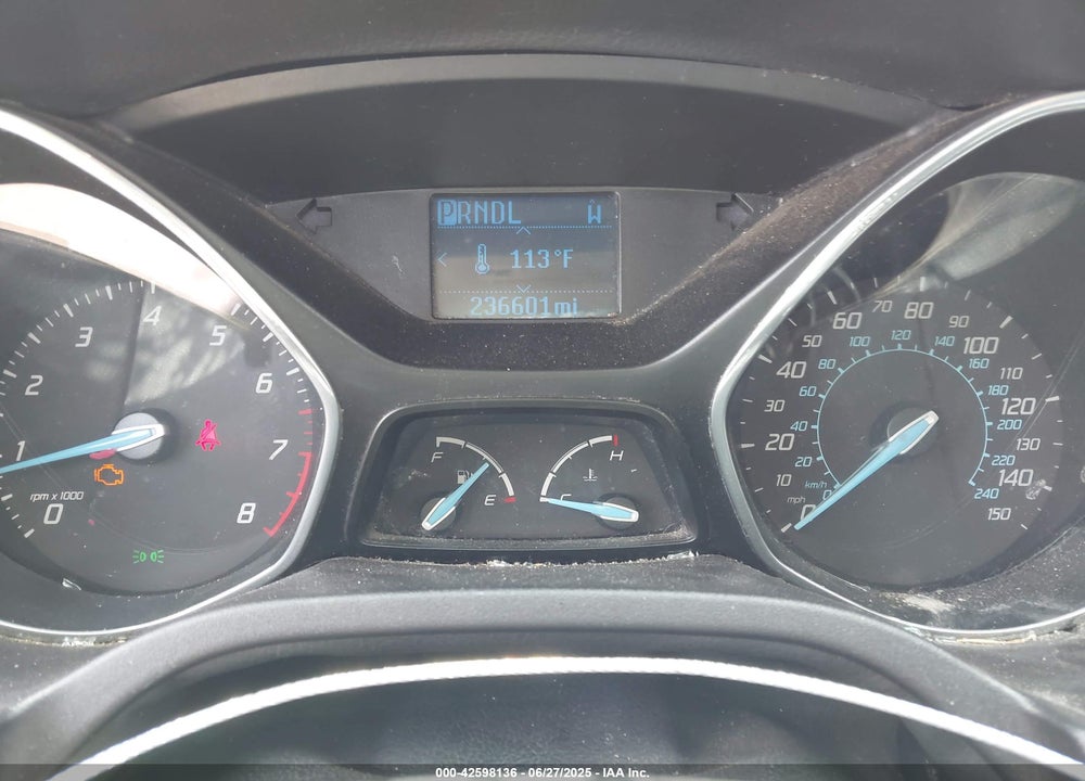 2012 FORD FOCUS VIN: 1FAHP3F25CL115808
