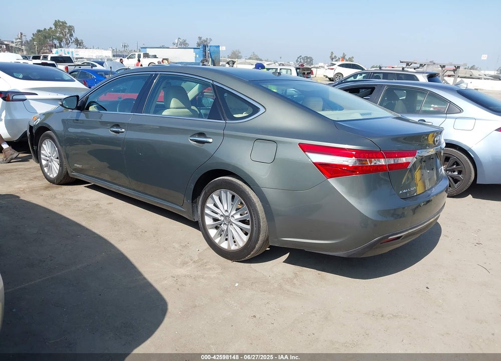 2013 TOYOTA AVALON HYBRID VIN: 4T1BD1EB8DU013795