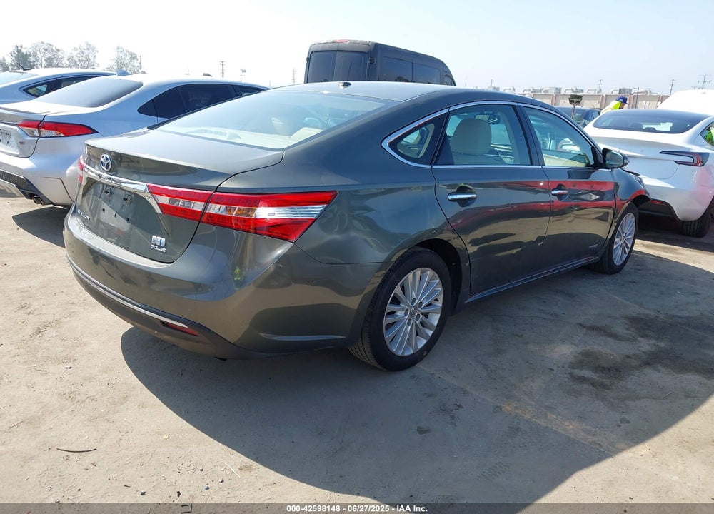 2013 TOYOTA AVALON HYBRID VIN: 4T1BD1EB8DU013795