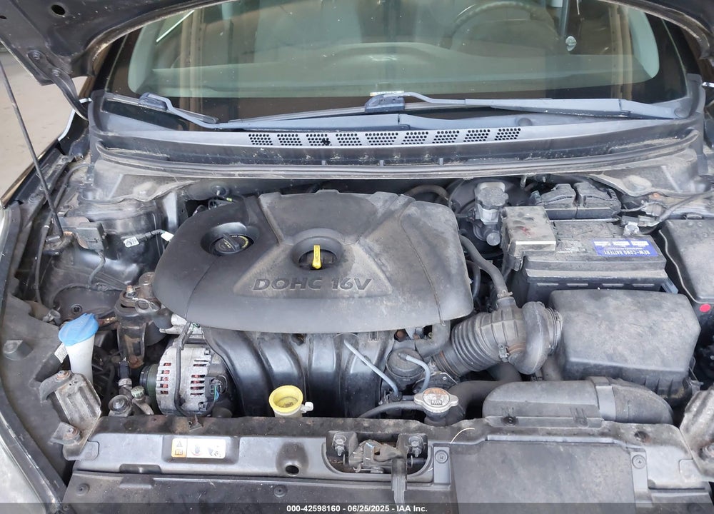 2014 HYUNDAI ELANTRA SE VIN: 5NPDH4AE9EH538105