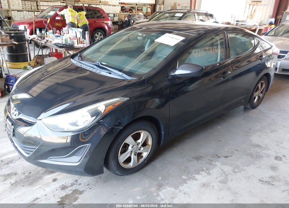 2014 HYUNDAI ELANTRA SE VIN: 5NPDH4AE9EH538105