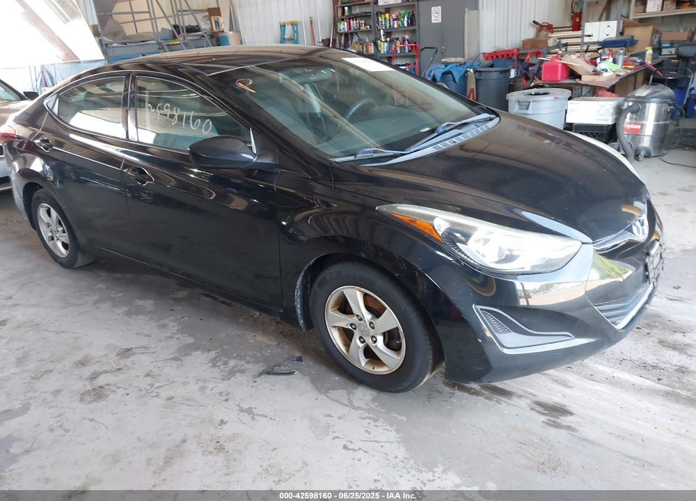 2014 HYUNDAI ELANTRA SE VIN: 5NPDH4AE9EH538105
