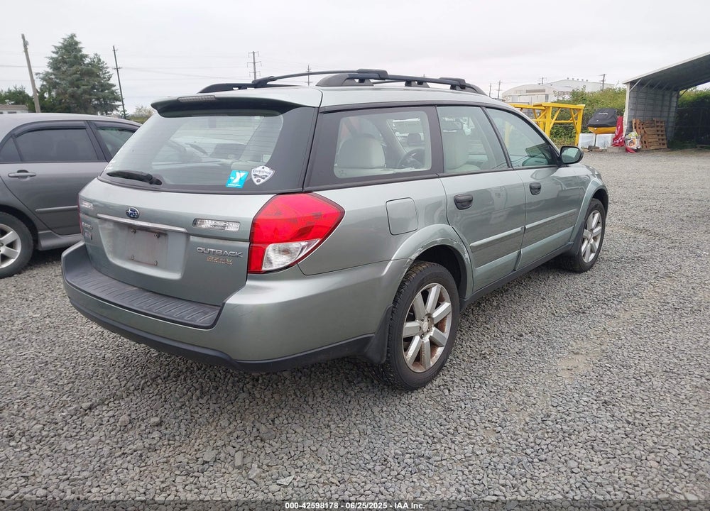 2009 SUBARU OUTBACK VIN: 4S4BP61C197347966