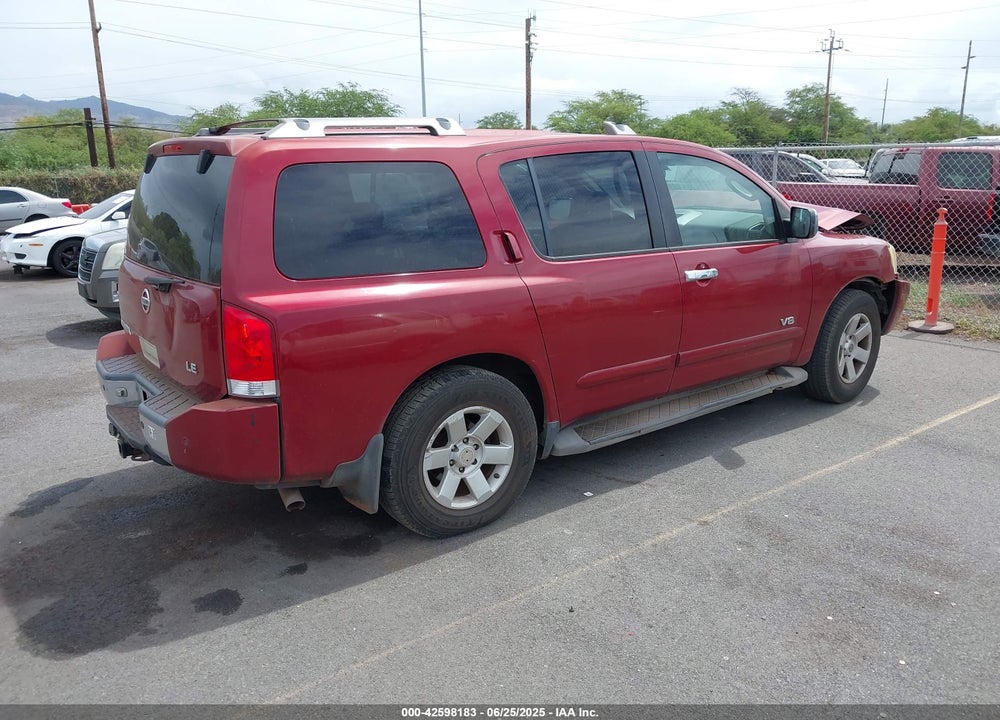 2006 NISSAN ARMADA LE VIN: 5N1AA08B06N730120