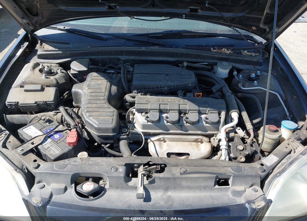 2001 HONDA CIVIC LX VIN: 1HGES16551L024997