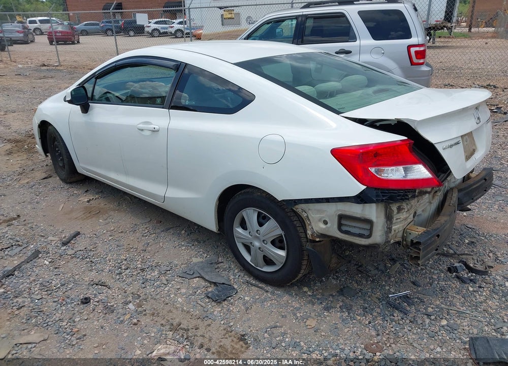 2012 HONDA CIVIC VIN: 2HGFG3B52CH525210