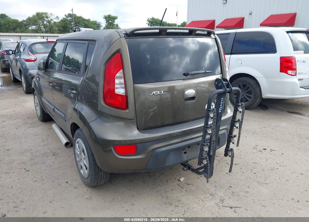 2013 KIA SOUL VIN: KNDJT2A51D7559930