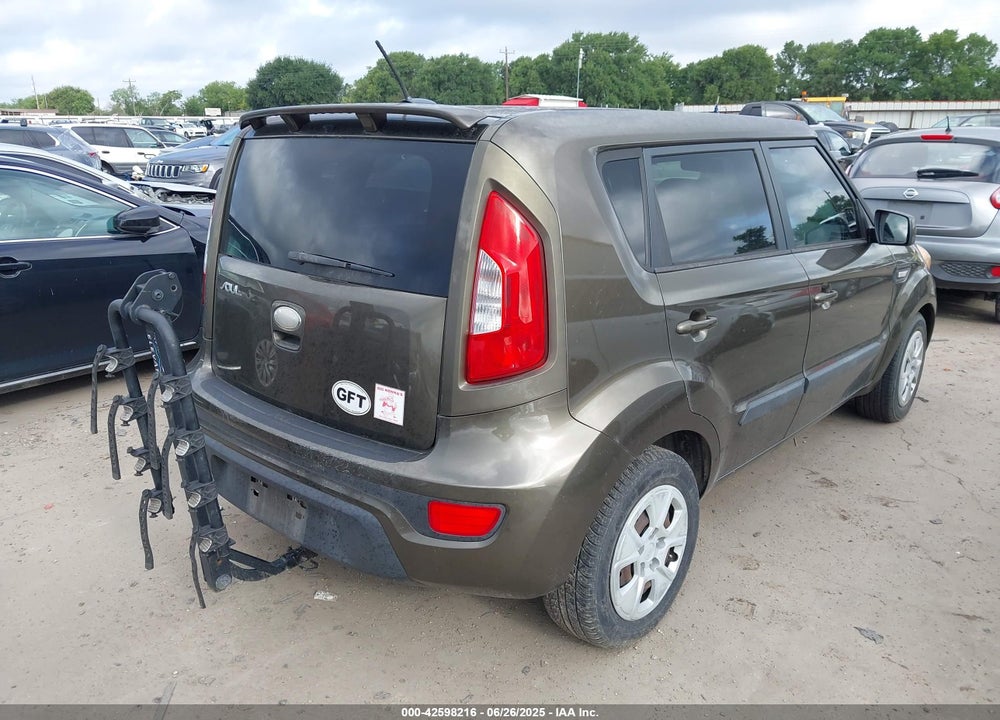 2013 KIA SOUL VIN: KNDJT2A51D7559930