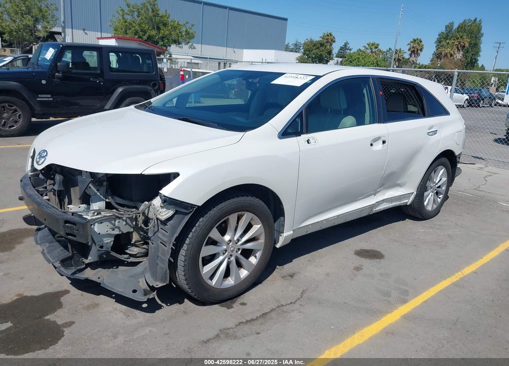 2013 TOYOTA VENZA VIN: 4T3ZA3BB2DU071884